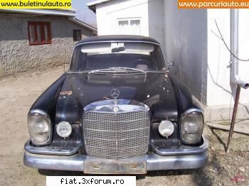 masini vechi vanzare mercedes 220, 1961, benzina, negru, 2200 cmc, unic   botosani, românia