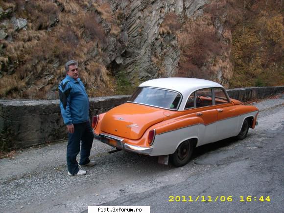 wartburg 1000 din 1965 iesire munte