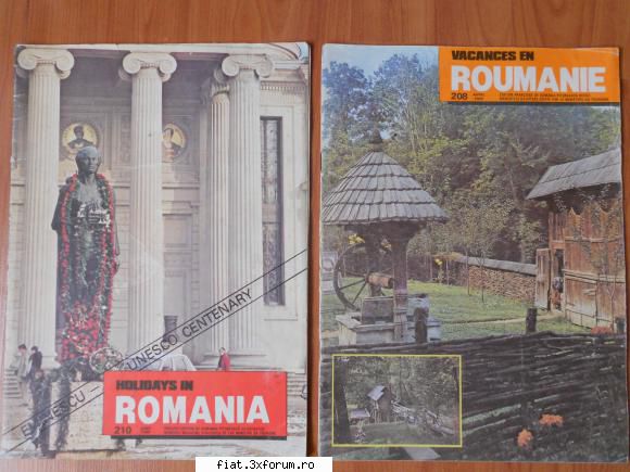 obiecte vechi vechi turism vacances roumanie, holidays romania (editia mihai holidays romania, nr.