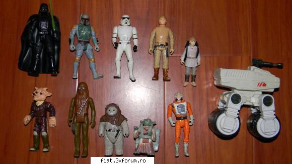 jucarii tabla sau plastic (ro, ddr, ussr, japonia, china) lot figurine star wars anii  