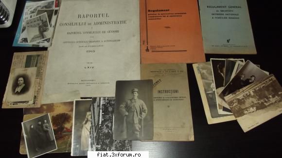 obiecte -cumparari cateva documente vechi foarte :raportul bnr -1945 regulament privitor prevenirea