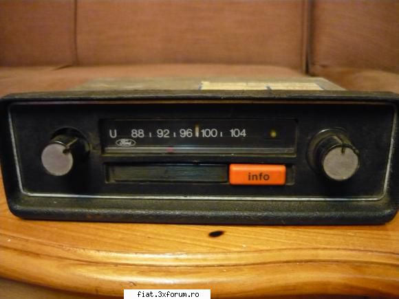 radiouri auto romanesti germane 19. radio ford-60 lei