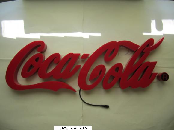 sigla coca-cola electrica salut vand sigla coca-cola electrica din plexiglas obiectul .pret 130 lei