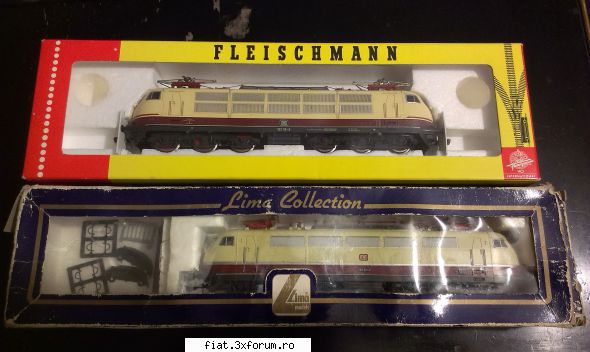 noastre mai dat sunt aceste doua mari locomotive electrice. cutiile originale impreuna accesorii.